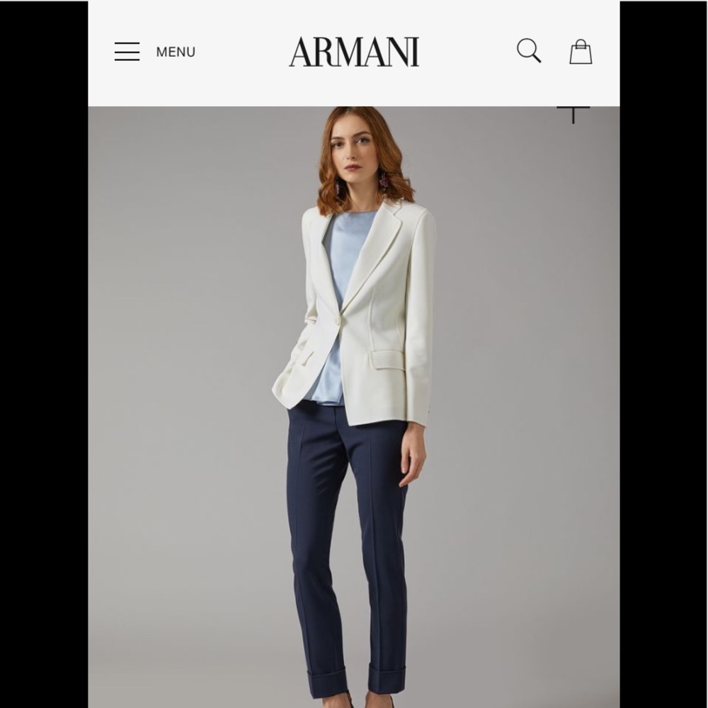 ‼️Giorgio Armani‼️ Ivory Blazer